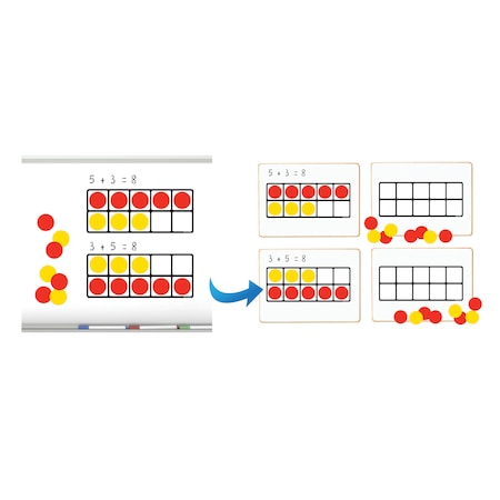 Dowling Magnets Ten Frames Magnet Math Set 732170